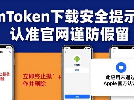 imToken下载安全提示：认准官网谨防假冒