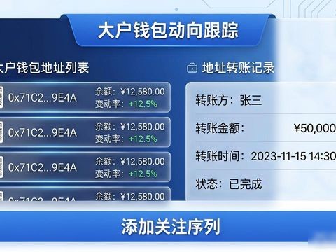 imToken上怎么看大户钱包动向？3步跟踪投资者动态