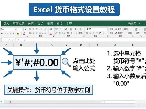 Excel里货币符号总在数字后面？3招让它乖乖回到前面