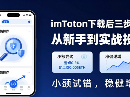 imToken下载后三步走：从新手到实战投资
