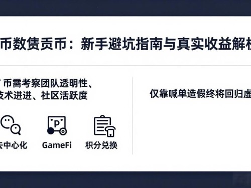 T币数字货币：新手避坑指南与真实收益解析