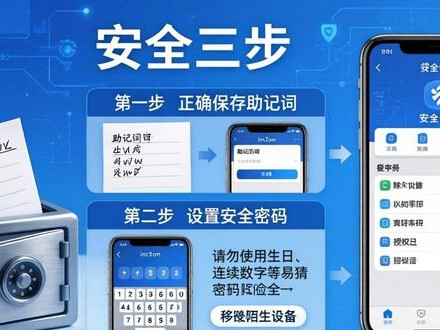 imToken苹果下载后，账户安全三步守住