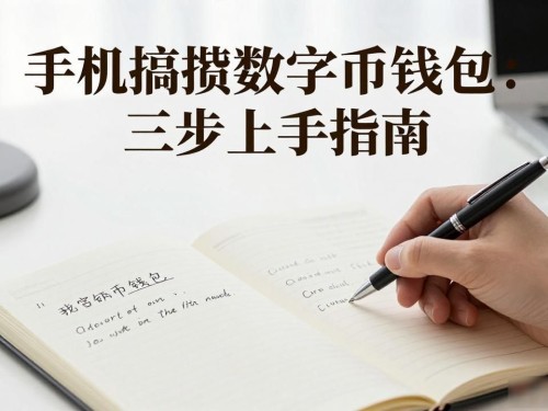 手机搞懂数字货币钱包：三步上手指南