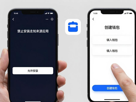 下载正版ImToken钱包的六步教程，防止盗版骗私钥