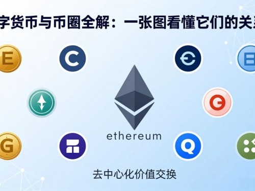 数字货币与币圈全解：一张图看懂它们的关系