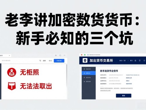 老李讲加密数字货币：新手必知的三个坑
