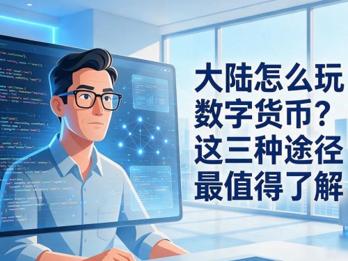 大陆怎么玩数字货币？这三种途径最值得了解