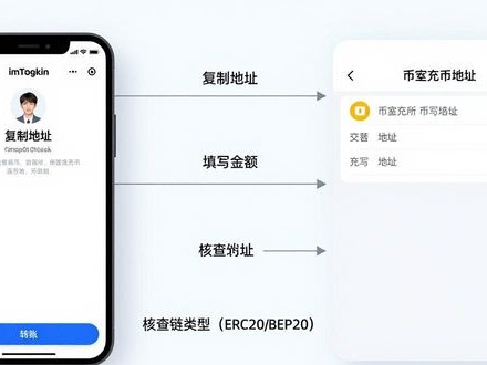imToken钱包怎么连交易所 转账充值操作教程