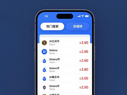 imToken安卓版下载后怎么找热门币？教你查看涨幅榜和搜索新币