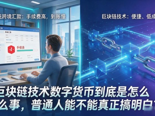 巨块链技术数字货币到底是怎么回事，普通人能不能真正搞明白