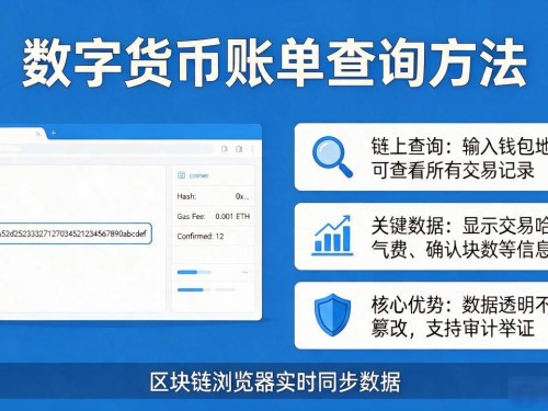 怎么查数字货币账单？从App记录到链上查询，几个方法全在这儿了