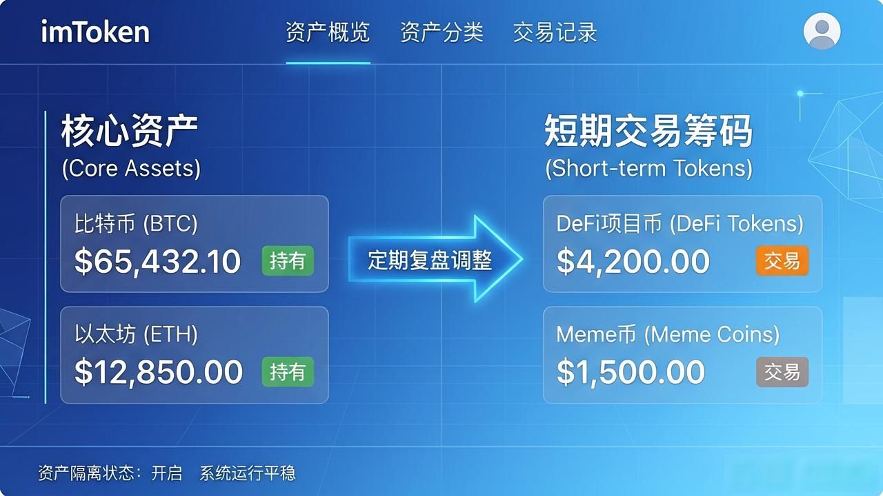 imToken钱包自定义分组功能_imToken钱包官方版分类技巧_如何在imToken钱包官方版中进行资产分类管理