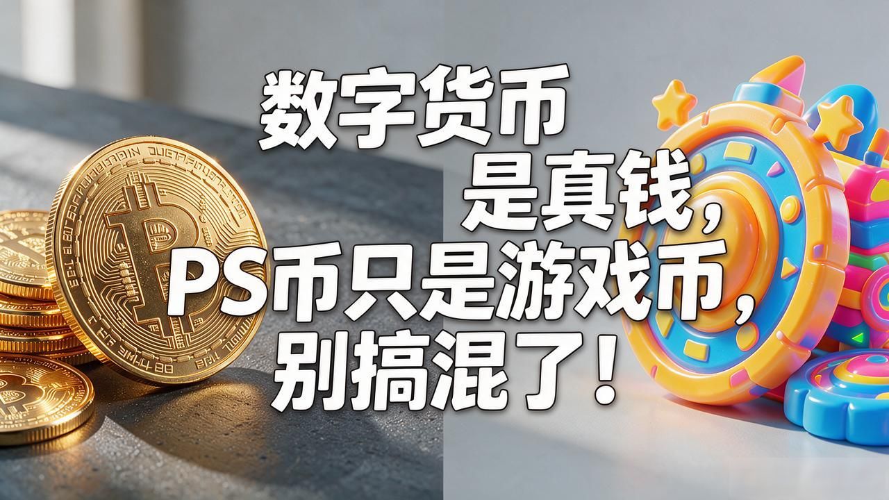 游戏虚拟货币与数字货币关系_数字货币和ps币_PS币与数字货币区别
