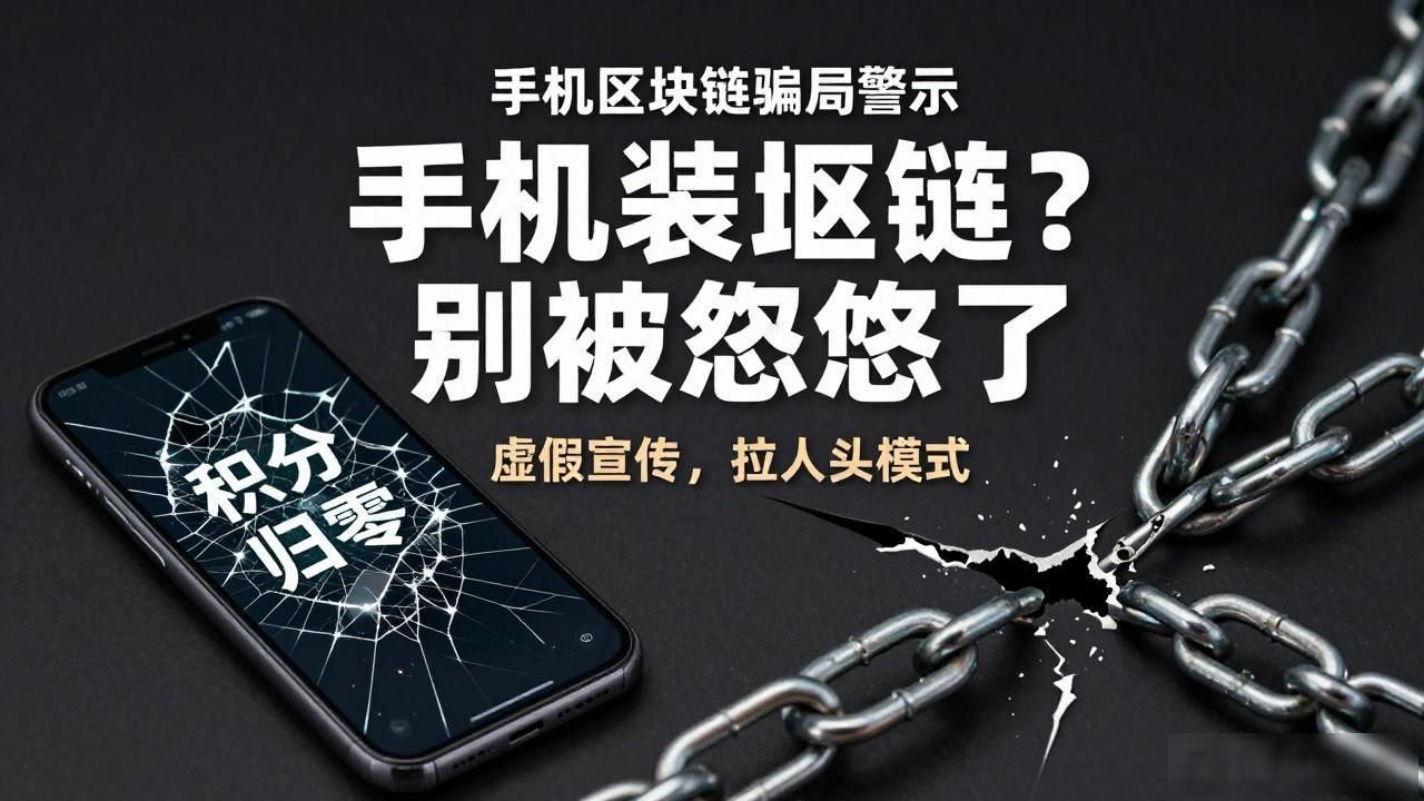 手机装区块链的真相_手机装区块链_警惕手机区块链庞氏骗局