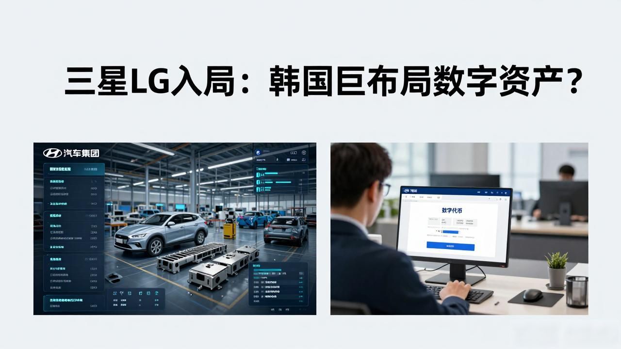 韩国大型企业数字货币_韩国科技巨头区块链投资_三星LG数字货币基础设施布局