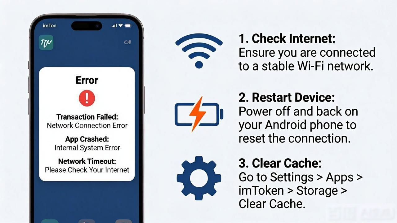 钱包app安全吗_使用imToken钱包安卓版的常见错误与解决办法_钱包app打不开怎么办