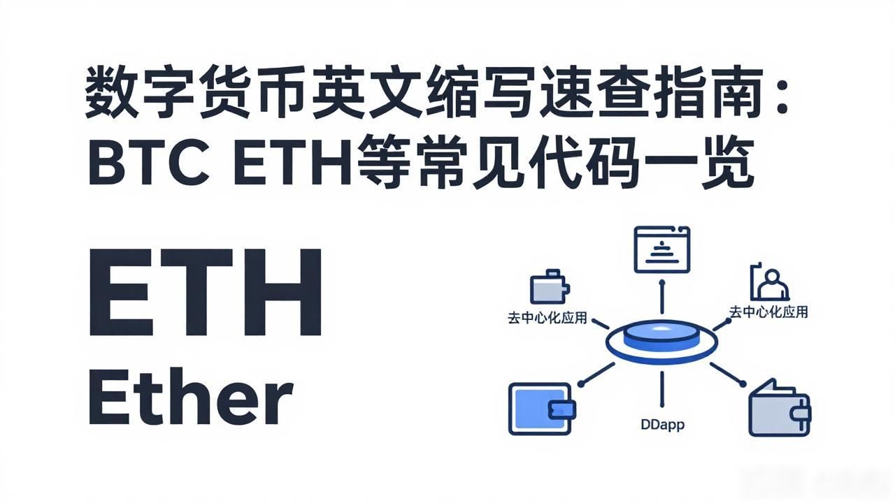 数字货币 英文缩写_比特币BTC技术逻辑与市场地位_加密货币数字资产英文缩写