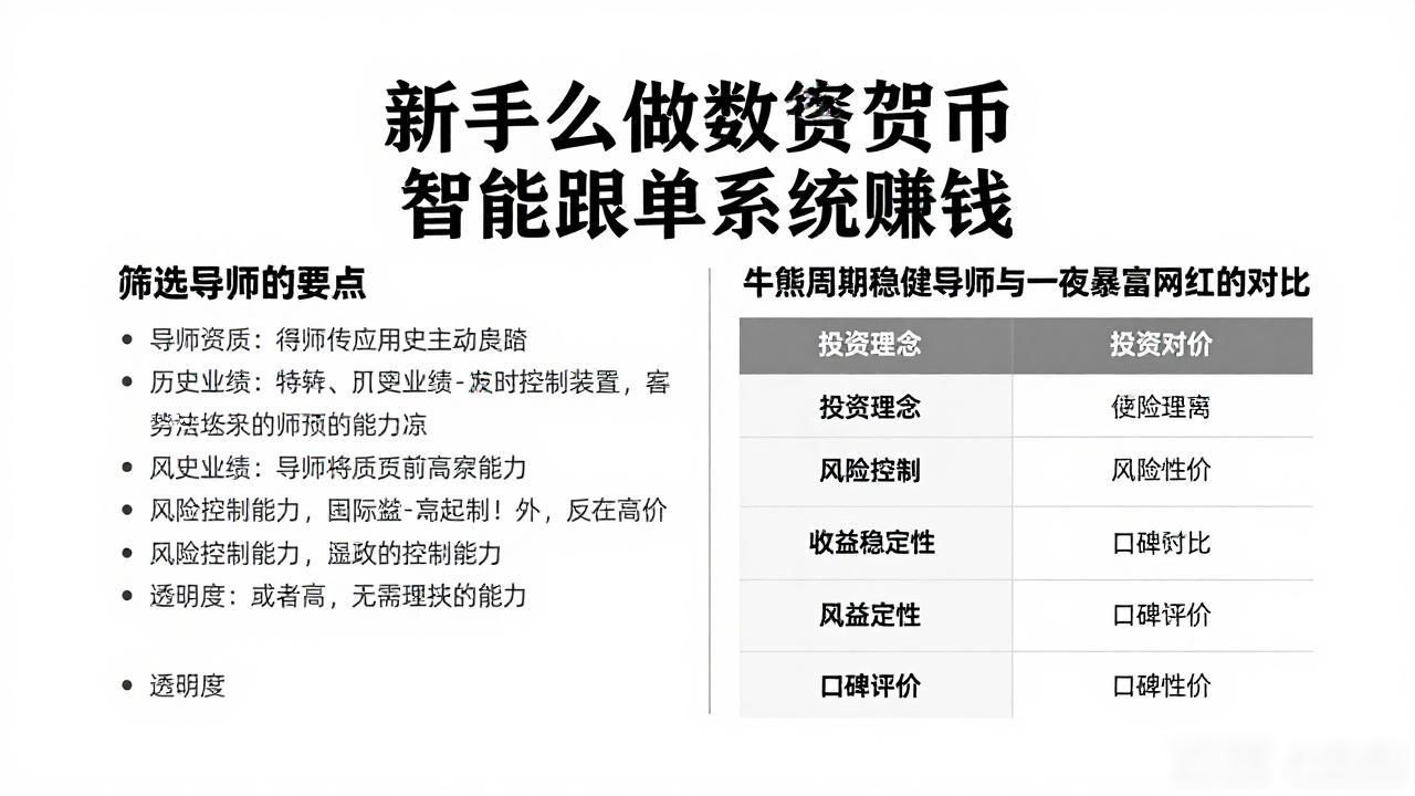 数字货币智能跟单系统_数字货币智能跟单系统_复制高手交易策略