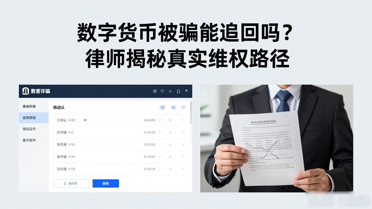 区块链诈骗追回_数字货币被骗能追回_警方冻结涉案账户