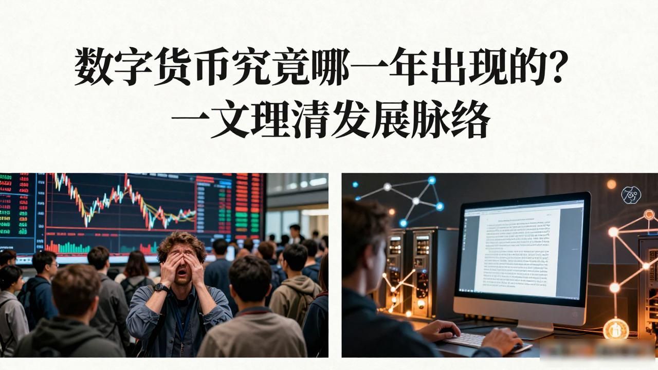 数字货币发展历程_早期数字货币项目_数字货币哪年出现的了