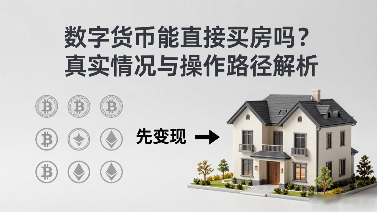 数字货币 买房子_加密货币转化为房产_安全合规转化链上财富