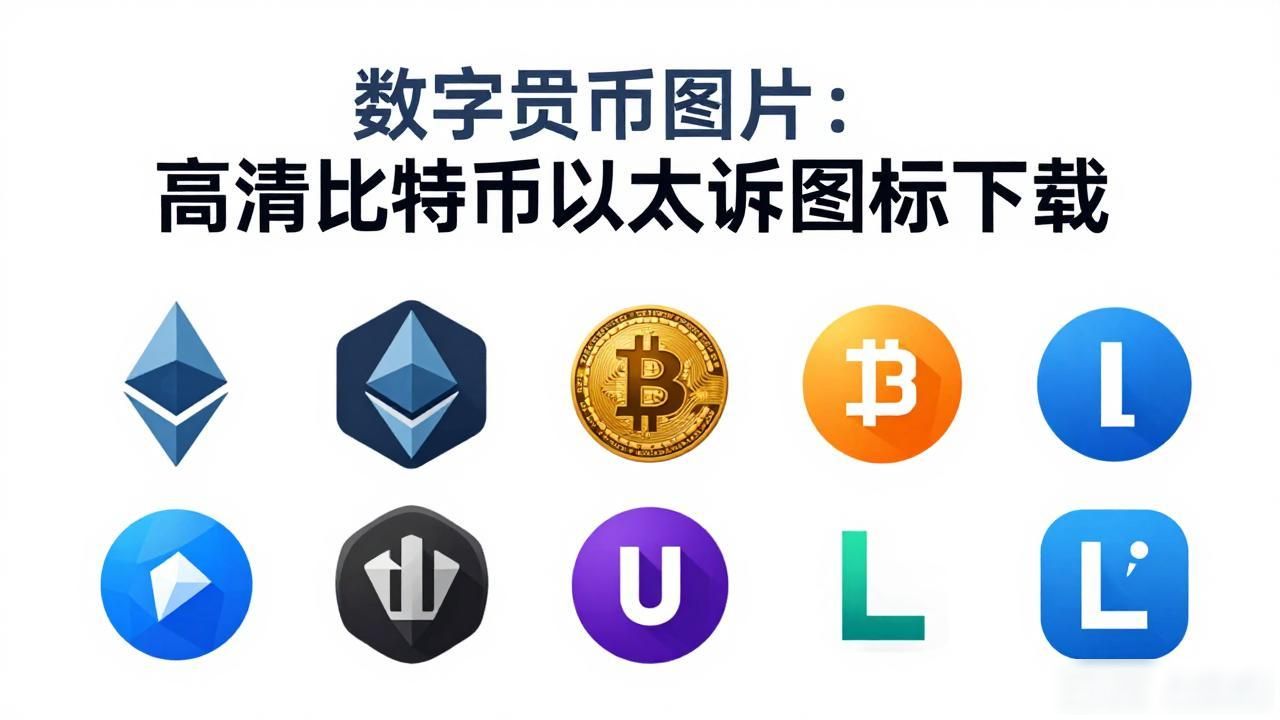 高质量数字货币视觉素材_数字货货币的图片_比特币以太坊高清PNG素材