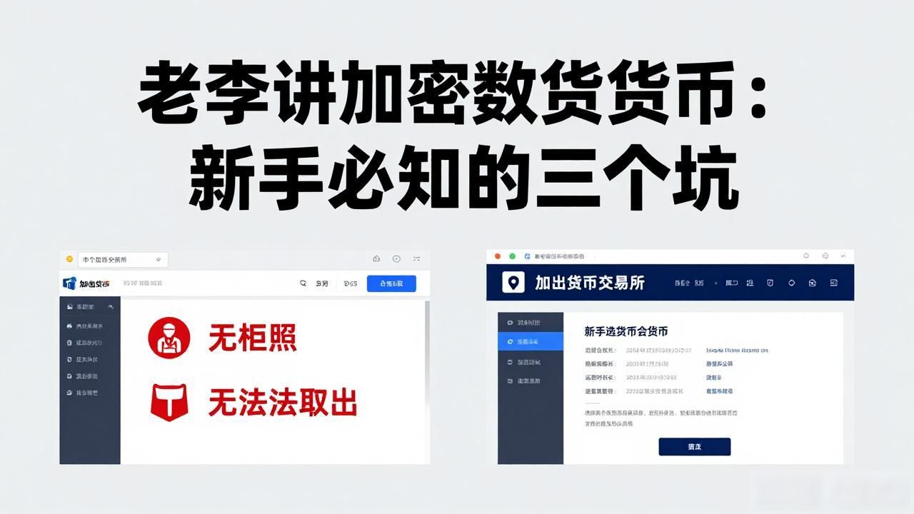 新手投资加密数字货币误区_老李讲加密数字货币_加密数字货币购买风险